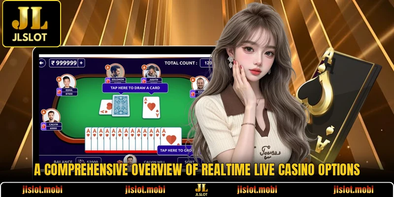 A comprehensive overview of realtime live casino options