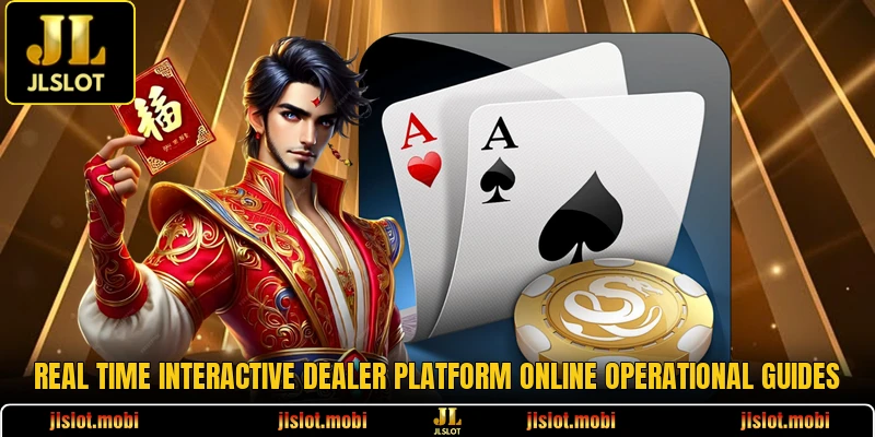 Real time interactive dealer platform online operational guides