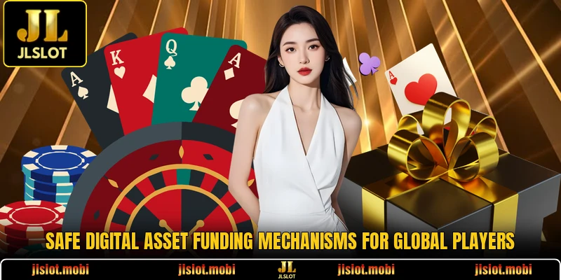 Safe digital asset funding mechanisms for global players