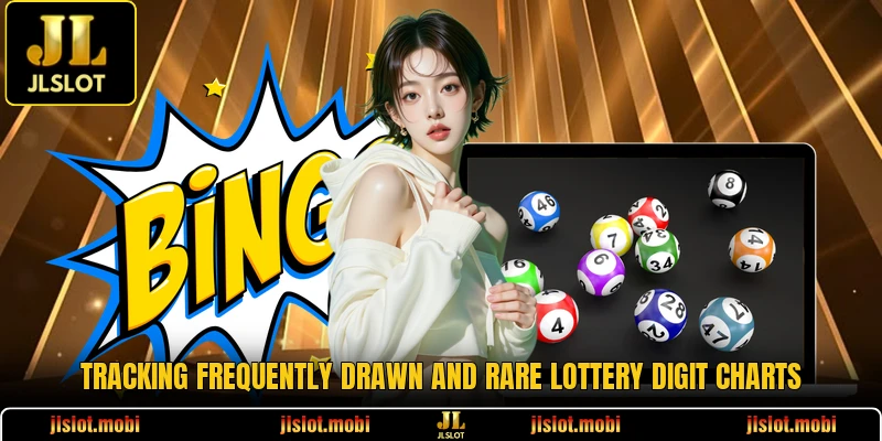 Tracking frequently drawn and rare lottery digit charts