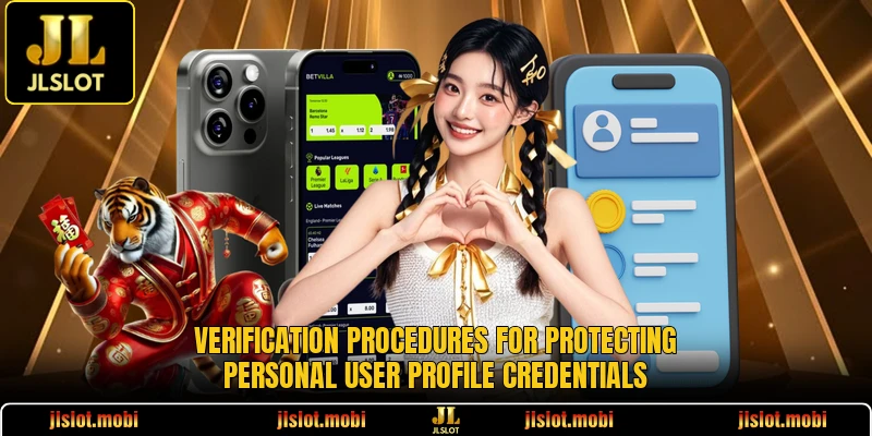 Verification procedures for protecting personal user profile credentials
